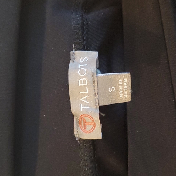 Talbots Tennis Running Skirt Skort with Leggings Size S. Black - Picture 4 of 6